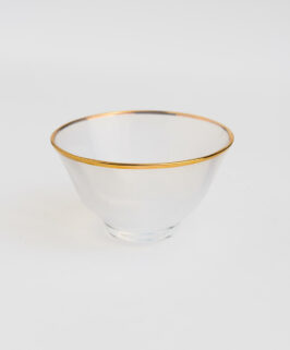 Hand-Made Crystal Gold-Lined Opaque