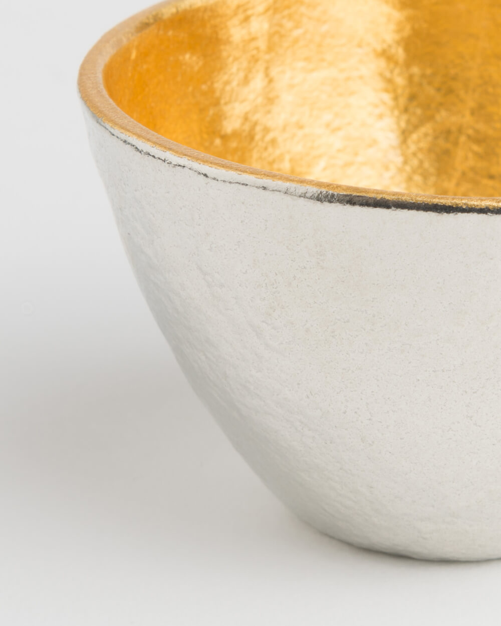 Nousaku Gold-Lined Tin Sake Cup